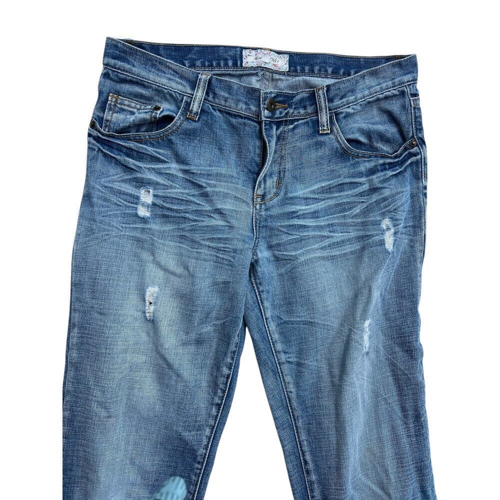 Heritage 1981 distressed jeans, ankle length, women's size 9